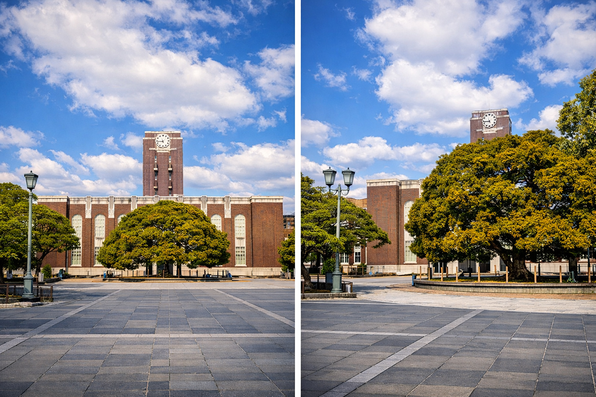 京都大学　正門